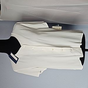 NWT Charter Club Rayon Button Down Top Jacket